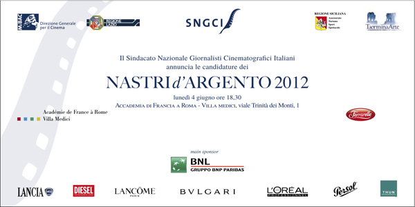 nastri d'argento 2012 lutto