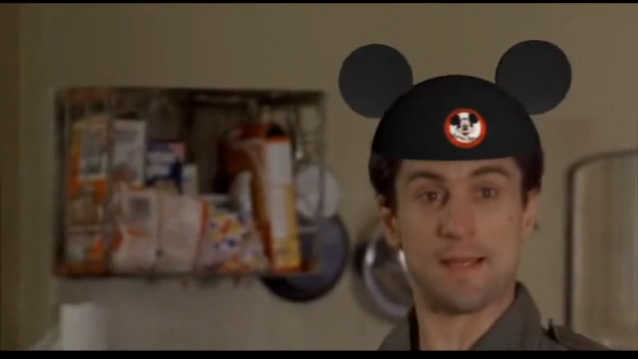 taxi driver mickey mouse