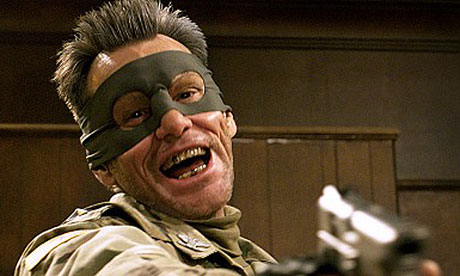 Taking aim
Jim Carrey as Colonel Stars and Stripes in Kick-Ass 2.