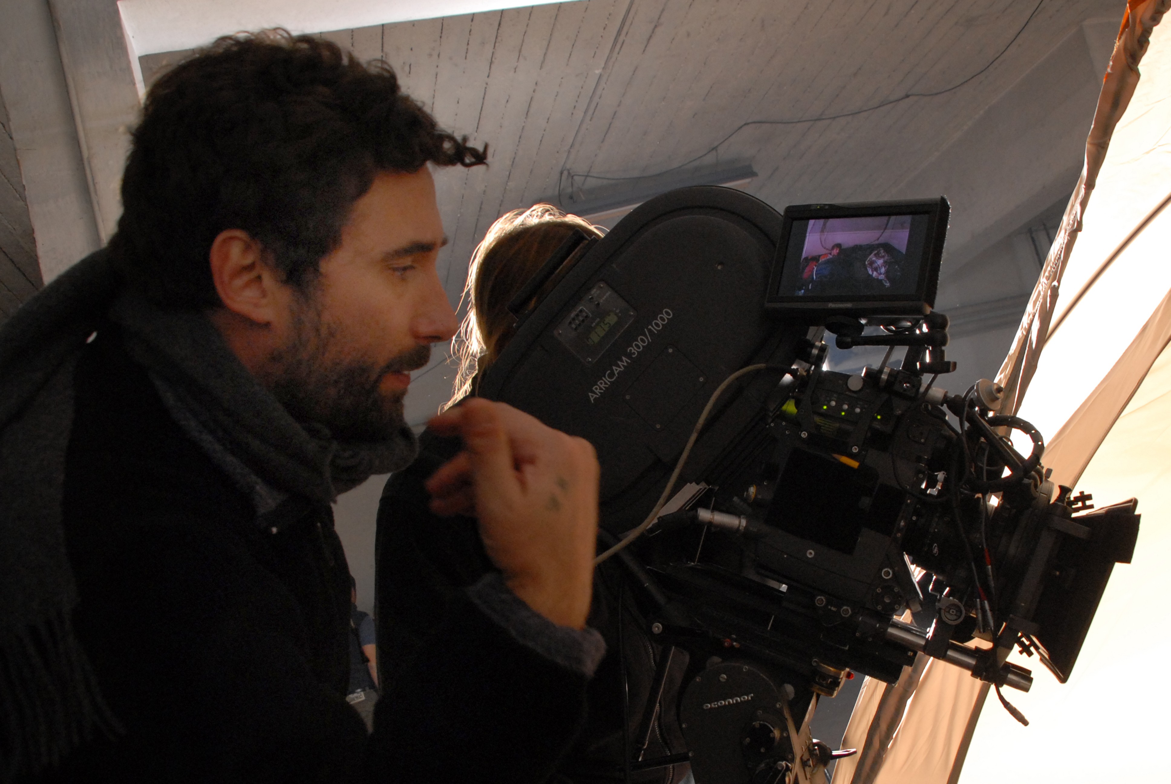 Federico Zampaglione on the set of SHADOW(1)