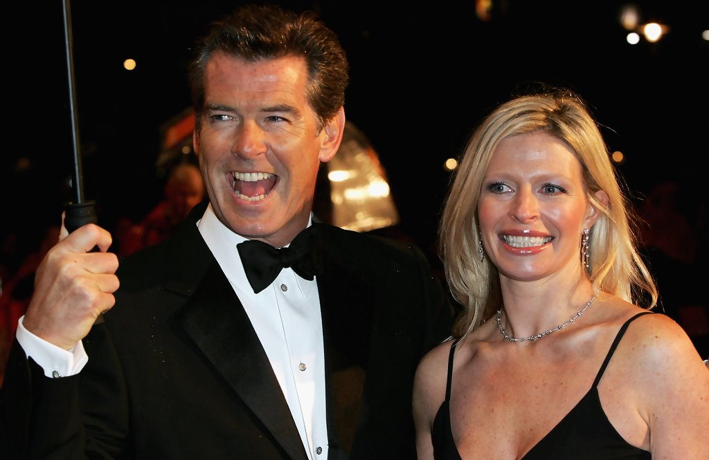 Pierce e Charlotte Brosnan