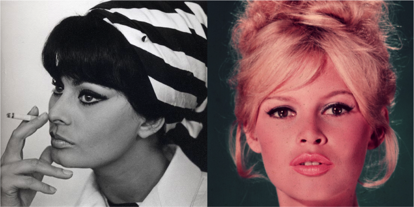 Brigitte Bardot Sophia Loren