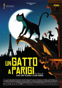 Un gatto a Parigi locandina