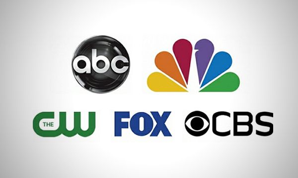 cbs abc nbc cw fox