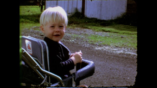 Kurt Cobain da bambino