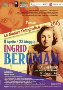 Locandina Mostra Ingrid Bergman