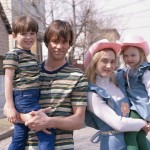 Jim Carrey e Kate Winslet sul set