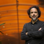 Alejandro González Iñárritu sul set del suo ultimo film "The Revenant"