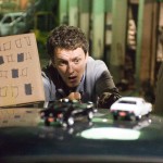 Michel Gondry sul set del film