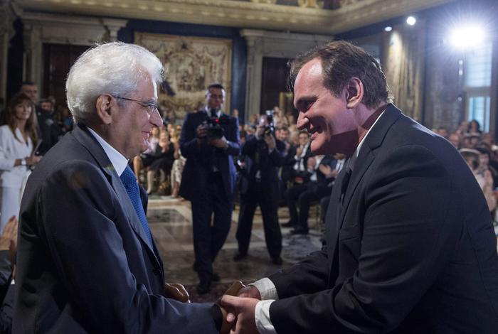 Mattarella a Tarantino,contro crisi non basterebbe Mr Wolf