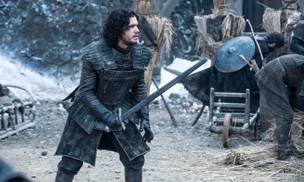 Game of Thrones Season 4. Sky Atlantic HD..Episode 4 "Oathkeeper"..Jon Snow..Dany balances justice and mercy. Jaime tasks Brienne with his honor. Jon secures volunteers while Bran, Jojen, Meera and Hodor stumble on shelter.