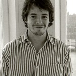 Il giovanissimo Matthew Broderick durante la presentazione del film in Svezia, 1986