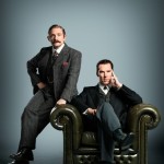 Immagine promozionale dello special natalizio di Sherlock, BBC.