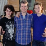 Theophile Baquet, Michel Gondry e Ange Dargent all'anteprima di  Microbe et Gasoil