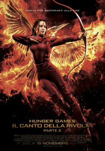 HUNGER GAMES IL CANTO DELLA RIVOLTA locandina