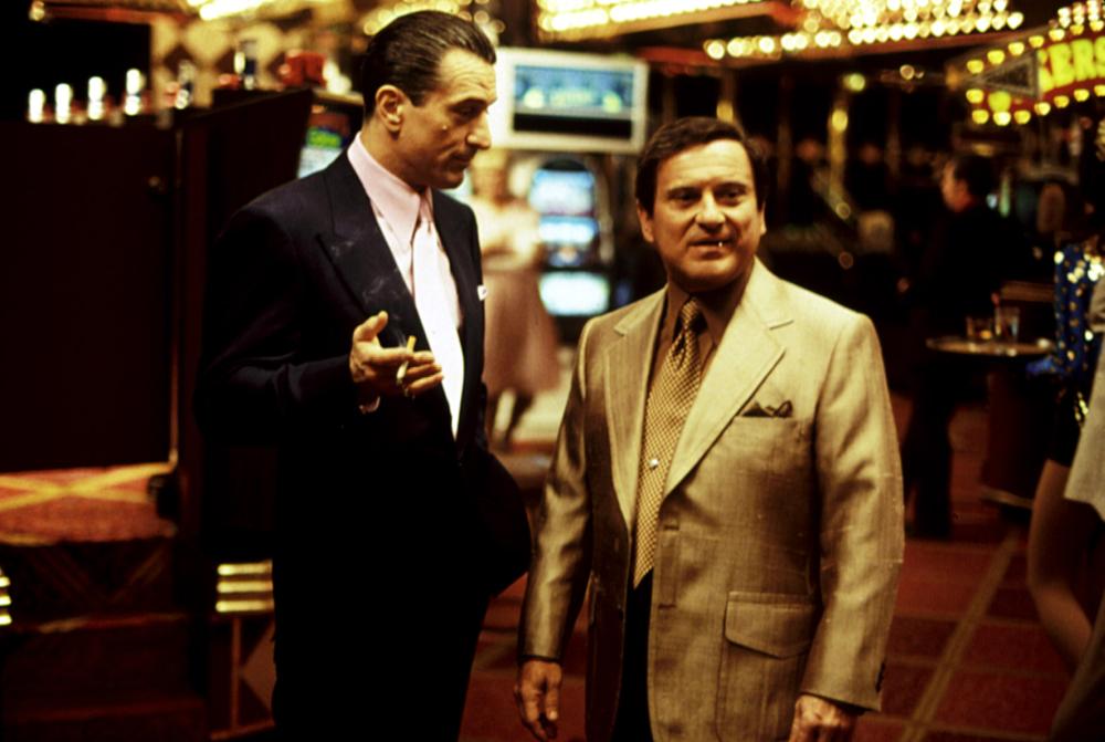 CASINO, Robert De Niro, Joe Pesci, 1995, in the casino