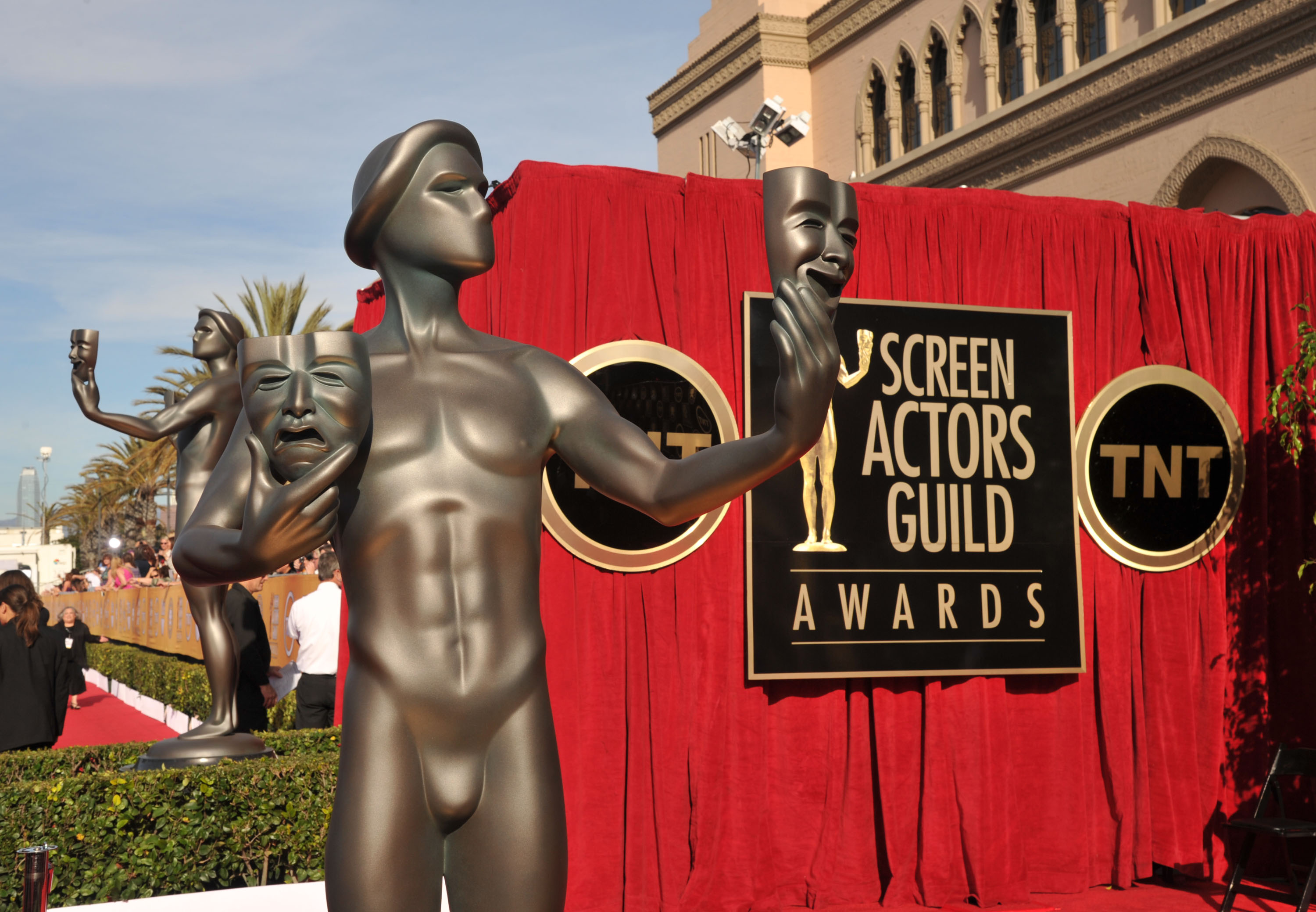 LOS ANGELES, CA - JANUARY 29:  The Actor statue displayed at The 18th Annual Screen Actors Guild Awards broadcasted on TNT/TBS at The Shrine Auditorium on January 29, 2012 in Los Angeles, California. (Photo by Lester Cohen/WireImage) 22005_007_LC_0002.JPG