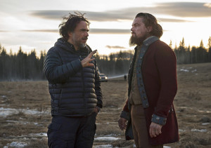 Inarritu sul set di Revenant