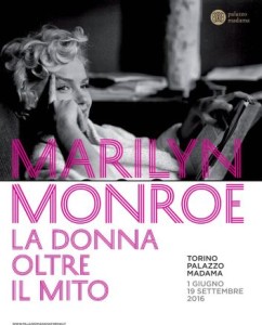 Locandina mostra Marilyn Monroe