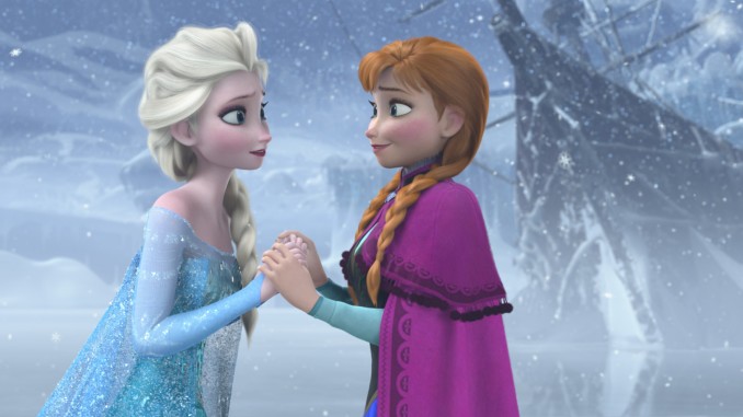 frozen elsa e anna