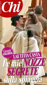 Nozze segrete Laetitia Casta - Louis Garrell