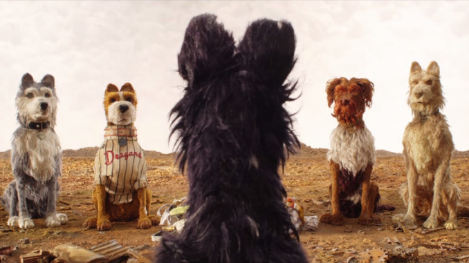 isle of dogs COPERTINA