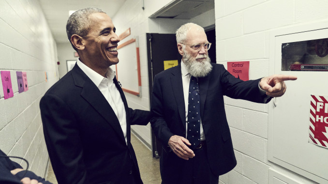 Obama e Letterman