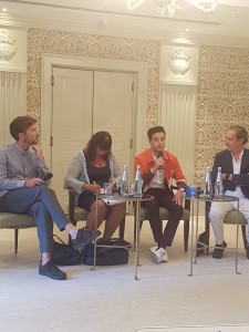 conferenza stampa rami malek roma