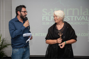 Alessandro grande (direttore artistico) e Enrica Fico Antonioni
