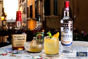 drink THE WHISKY BLONDE di Max La Rosa proprietario e barman del Divan Japonais di Frascati Roma