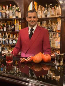 Stefano Santucci head barman Hotel Hassler Roma