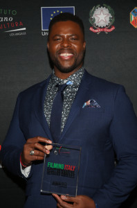 WESTWOOD, CA - JANUARY 22: Winston Duke, at the 2020 Filming Italy Awards at the ArcLight Cinemas in Westwood, California on January 22, 2020. Credit: Faye Sadou/MediaPunch